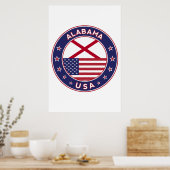 Alabama, Verenigde Staten, Alabama Poster (Keuken)