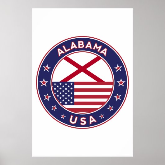 Alabama, Verenigde Staten, Alabama Poster (Voorkant)