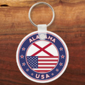 Alabama, Verenigde Staten, Alabama Sleutelhanger (Voorkant)