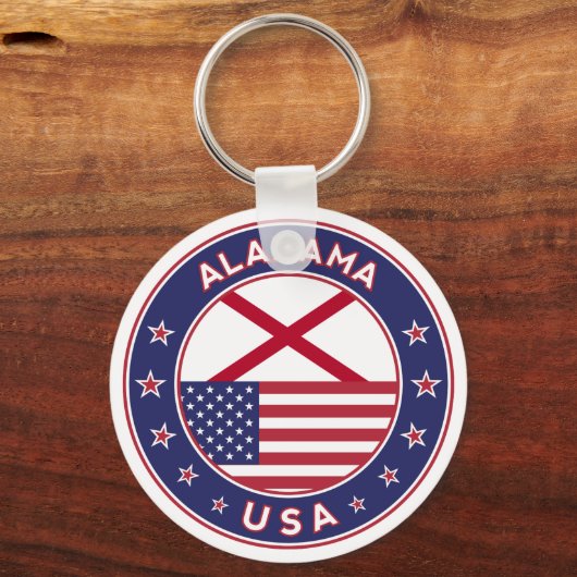 Alabama, Verenigde Staten, Alabama Sleutelhanger (Voorkant)