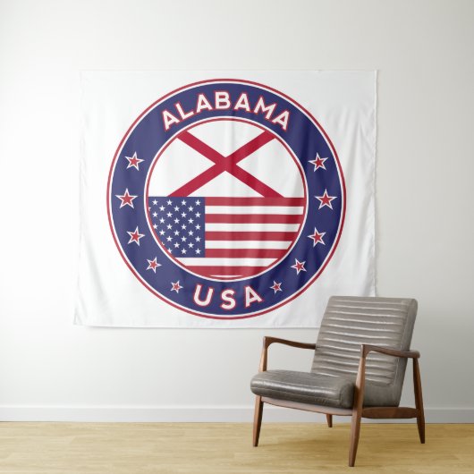 Alabama, Verenigde Staten, Alabama Wandkleed (In Situ (horizontaal))