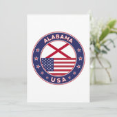 Alabama, Verenigde Staten, Kaart (Staand voorkant)