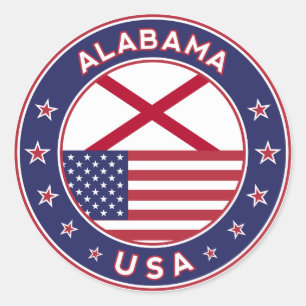 Alabama, Verenigde Staten, sticker Alabama