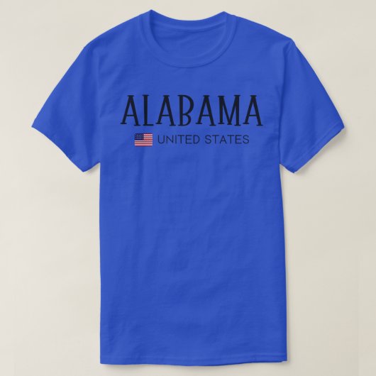 Alabama Verenigde Staten T-shirt (Design voorkant)