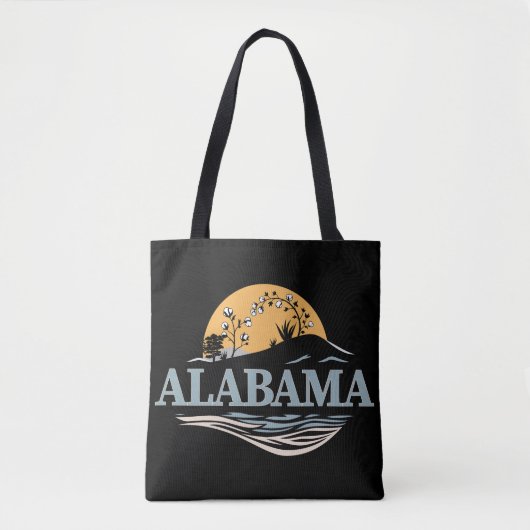 Alabama Verenigde Staten Tote Bag (Voorkant)