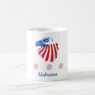 Alabama viert: Gelukkige onafhankelijkheid D Koffiemok