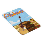 Alabama vintage reisposter magneet (Rechterzijde)