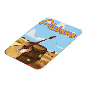 Alabama vintage reisposter magneet (Linkerzijde)