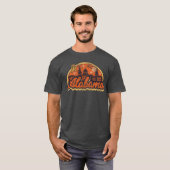 Alabama Vintage Reizen T-shirt (Voorkant volledig)