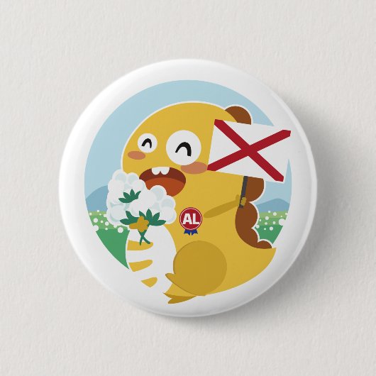 Alabama VIPKID Button (Voorkant)