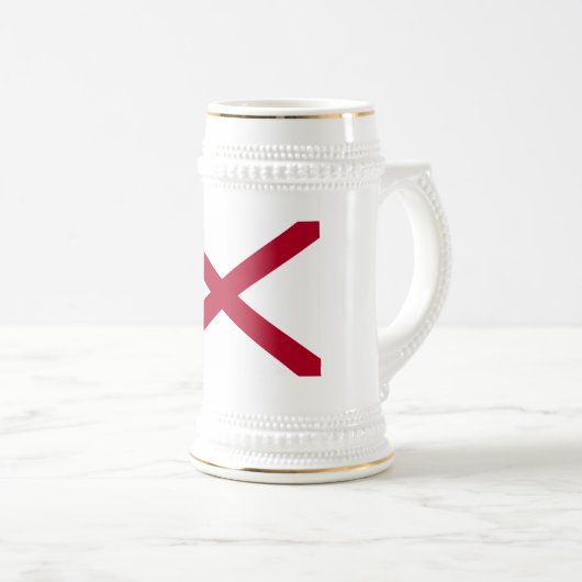 Alabama vlag bierpul (Voorkant rechts)