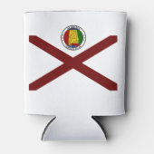 Alabama vlag blikjeskoeler (Voorkant)