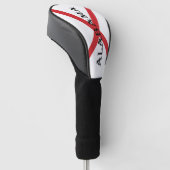 Alabama Vlag en Banner Golf Driver Hoesje arc3 Golfheadcover (Schuin)