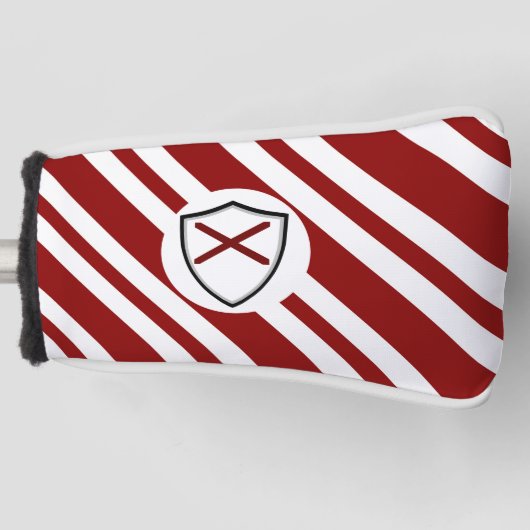 Alabama vlag golfheadcover (Voorkant)