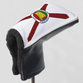 Alabama vlag golfheadcover (3/4 voorkant)