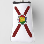 Alabama vlag golfheadcover (Draai 90)