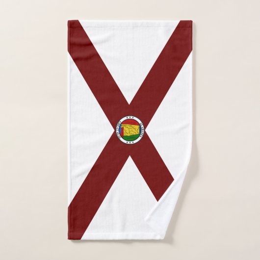 Alabama vlag handdoek (Handdoek)