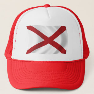 Alabama Vlag Hoed Trucker Pet