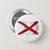 Alabama Vlag Knop Ronde Button 5,7 Cm (Voorkant /achterkant)