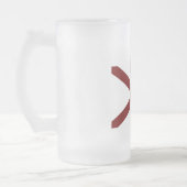 Alabama vlag matglas bierpul (Links)