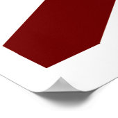 Alabama vlag poster (Hoek)