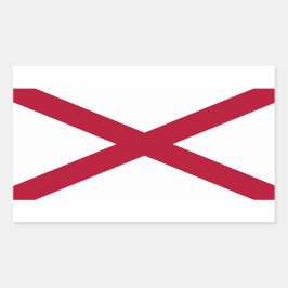 Alabama* Vlag Sticker