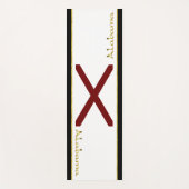 Alabama vlag yogamat (Voorkant)