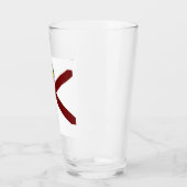 Alabama vlag-zegel glas (Links)