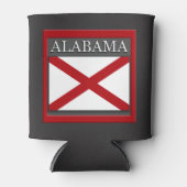 Alabama-vlagontwerp Blikjeskoeler (Voorkant)