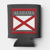 Alabama-vlagontwerp Blikjeskoeler (Achterkant)