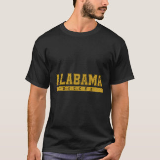 Alabama Voetbal Varsity Geel Tekst T-shirt