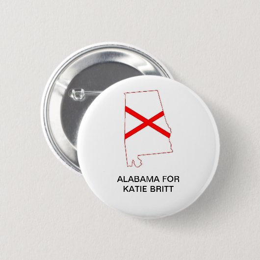 ALABAMA voor KATIE BRITT 2022 Senaat Button (Voorkant /achterkant)