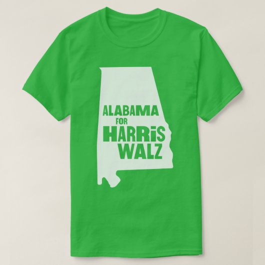 Alabama voor Walz T-shirt (Design voorkant)
