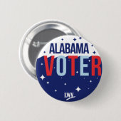 Alabama Voter Button (Voorkant /achterkant)
