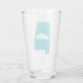 Alabama Wave Vist Glas (Achterkant)