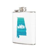 Alabama Wave Vist Heupfles (Links)