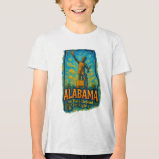 Alabama “We Durven Onze Rechten te Verdedigen” T-S Tri-Blend Shirt