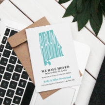 ALABAMA We hebben het nieuwe adres New Home Postca