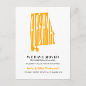 ALABAMA We hebben New address New Home verplaatst Briefkaart (Voorkant)