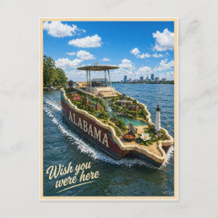 Alabama   Wish You Were Here   State Serie Briefkaart