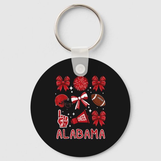 Alabama Women Kids Boys Girls Youth Teen Men  Sleutelhanger (Voorkant)