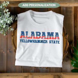 Alabama Yellowhammer State Patriottisch gebruik T-shirt
