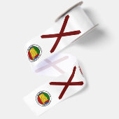 Alabama-zegel Satijnen Lint (Achterkant)
