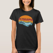 Alabama Zon en Surf Surfen Zonnebaden Alabama Be T-shirt (Voorkant)