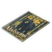 Alabama zwart Beer Notitieboek (Linkerzijde)