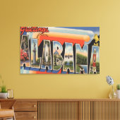 AlabamaLarge Letter ScenesAlabama Canvas Afdruk (Insitu (Woonkamer))