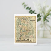 AlabamaPanoramic MapAlabama Briefkaart (Staand voorkant)