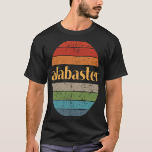 Alabaster Alabama Kwaliteit Zonsondergang 3 Verdri T-shirt