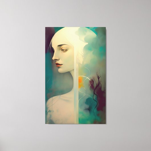 Alabaster Canvas Afdruk (Voorkant)