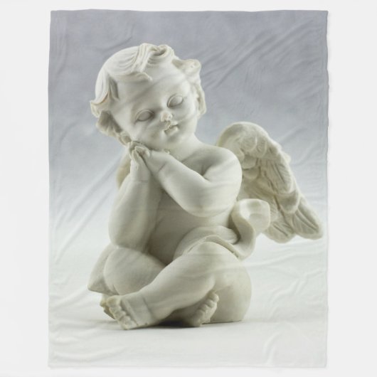 ALABASTER CHERUB FLEECE DEKEN (Voorkant)